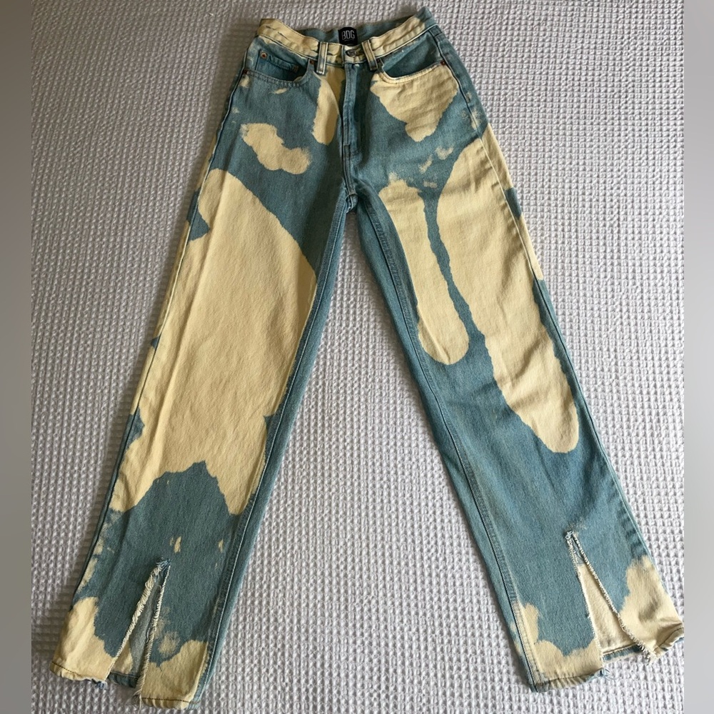 Urban Outfitters Bleached Blue Jeans